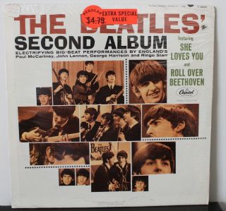 The Beatles Second Album Lp (capitol T - 2080) Orig 1964 Mono - - 1st Press