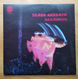Black Sabbath - Paranoid 1970 Uk Press On Vertigo Swirl 12 " Vinyl Lp 6360 011