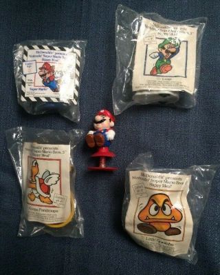 Nintendo Mario Bros 3 - Mcdonalds Kids Meal Toy Complete Set,  Bonus 89/90