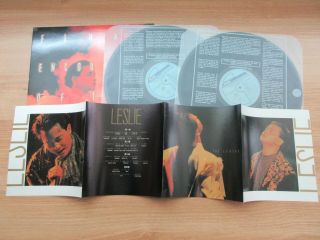 Leslie Cheung 張國榮 Final Encounter Of The Legend Korea 2 Vinyl Lp 1990