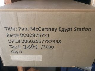 Paul Mccartney Egypt Station Traveller 