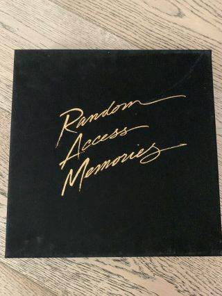 Daft Punk Random Access Memories Deluxe Box Set - Opened But As