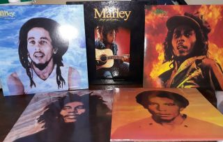 Bob Marley " Songs Of Freedom " Limited Edition 8 Lp Vinyl Box Set Jamaican Press