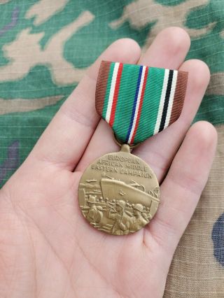 Wwii Us European African Middle Eastern Campaign Medal