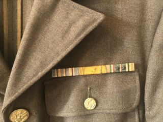 US WW2 Uniform Jacket Army ETO Ribbon Bar 2
