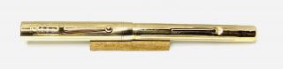 Swan Mabie Todd Fountain Pen 14k Gold Filled Overlay 14k Nib