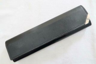 Minty,  Montblanc Meisterstuck Black Leather Single Pen Case