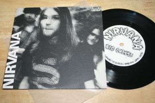 Nirvana - Love Buzz B/w Big Cheese - Rare Ltd Numb.  Sub Pop Us Grunge 7 " Vinyl