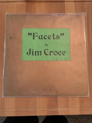 Jim Croce - Facets 1966 Vinyl Lp Croce - 101 G,