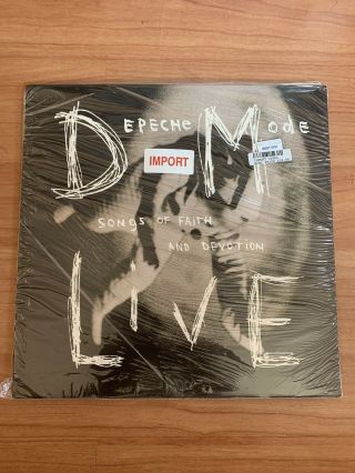 Depeche Mode,  Live Songs Of Faith And Devotion,  Vinyl