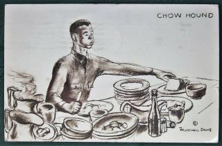 Chow Hound 1942 Ww Ii Soldier 