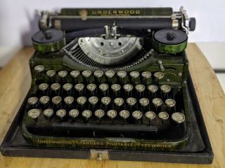 Antique Typewriter By Underwood Standard 1927