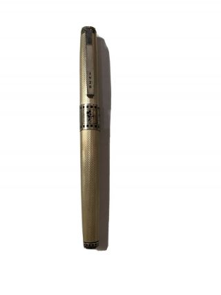 Colibri Mickey Mouse Limited Edition Sterling Silver Fountain Pen.  18k Gold Nib