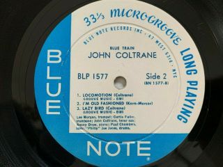 John Coltrane Blue Note 1577 LP 