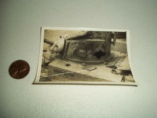Wwii Ww2 Us German Japanese Captured Tank Photograph