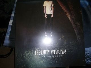The Amity Affliction Chasing Ghost Vinyl Hazel Green 14/50