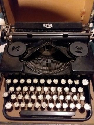 1930s Royal Portable Typewriter