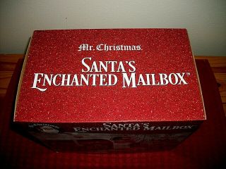 MR Christmas Santa ' s Enchanted Mailbox Magically Send Letters To The North Pole 3