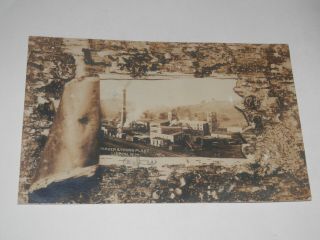 Lisbon Nh - Rare Old Real - Photo Rppc Postcard - Parker And Young Plant
