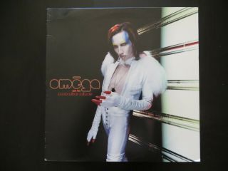 Marilyn Manson Omega And The Mechanical Animals Blue Vinyl Only Near Vinyl