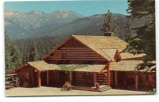Nevada - Incline Village - Ponderosa Ranch - Bonanza Tv Show - Vintage Postcard