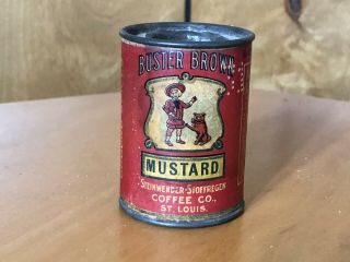 Buster Brown Mustard Spice Tin