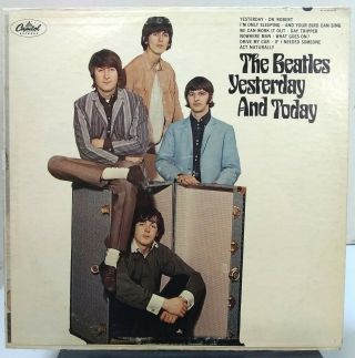 The Beatles - Yesterday And Today Second State Butcher Unique Factory Paste Job