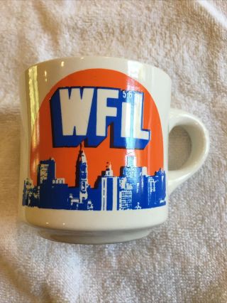 Vintage Wfil 56 Am Philadelphia,  Pa.  Radio Station Coffee Mug