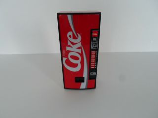 Enjoy Coke Retro Vending Machine Transistor Radio Model 1987 Am & Fm