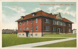 A View Of The Ohio Seamless Tube Company,  Shelby,  Ohio Oh 1916