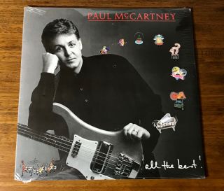 Paul Mccartney All The Best First Press Double Lp Still 1987