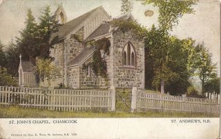 Antique 1911 Postcard St.  John 