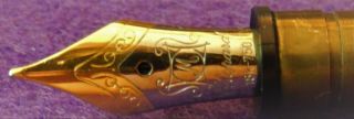 Chopard Fountain Pen Including 18k Medium Nib & Feed,  Needs Grip Cover