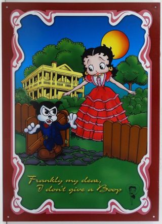 Betty Boop Frankly My Dear I Don 