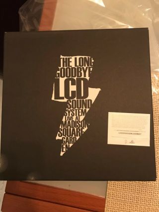 Lcd Soundsystem The Long Goodbye Live At Madison Square Garden Box Set 5 X Lp