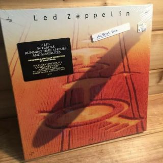 Led Zeppelin 6 - Lp Box Set And Booklet 1990 Atlantic 7 82144 - 1 Vinyl Records