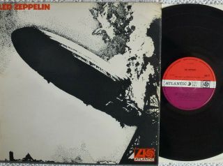 Rare & Ex Led Zeppelin 1 A1/b1 1969 Atlantic Uk Stereo Lp Silver Line Sleeve
