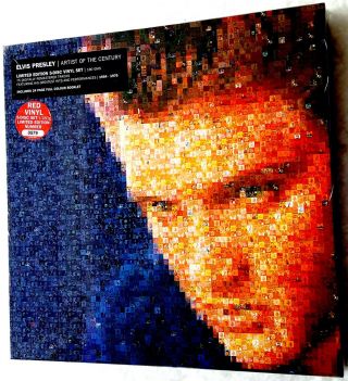 Elvis Presley Artist Of The Century ♫ Red Vinyl 5 Lp 