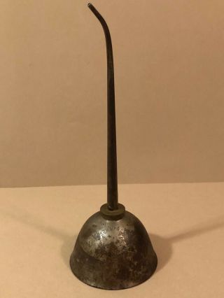Antique Oil Can Gem Mfg Co Vintage Tools Thumb Pump Oiler Pittsburgh Pa 11 " Tall