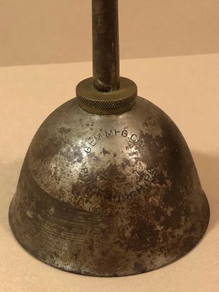Antique OIL CAN GEM MFG CO Vintage Tools Thumb Pump Oiler Pittsburgh PA 11 