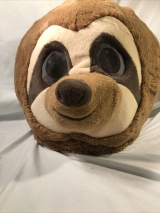 Dan Dee Big Greeter/halloween Head - Sloth - Dandee Mascot Costume Plush