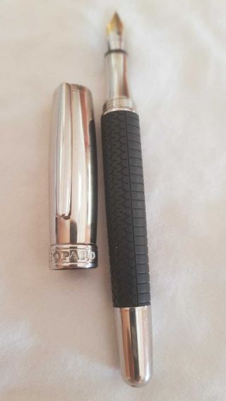 Chopard Elegant Fountain Pen Nib Gold 18K Medium Swiss made 3
