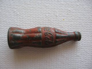 Vintage Cast Metal Coca - Cola Advertising Pencil Sharpener Bavaria Germany