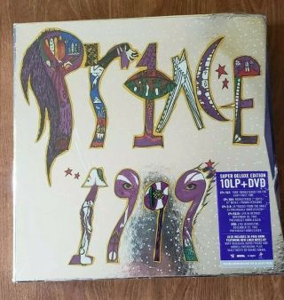 Prince 1999 Deluxe Edition Vinyl 10 Lp,  Dvd Box Set Distressed Box