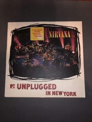 Nirvana Unplugged In York White Vinyl 1994 Unplayed Deftones