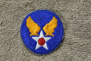 Scarce Ww2 U.  S.  Army Air Forces Variation Overseas Hat Patch,  Sm Size