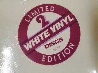 The Beatles White Album 2 Lp Limited Edition White Vinyl Factory