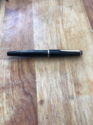 Montblanc 32 With Fine Steel Nib Fountain Pen Piston Filler