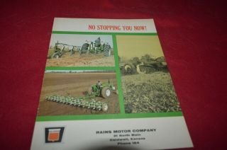 Oliver Tractor Tillage Planting Cultivating Equipment For 1967 Brochure Fcca
