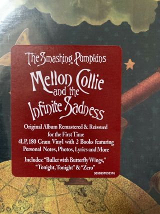 The Smashing Pumpkins - Mellon Collie & Infinite.  (4LP Vinyl Box Set) 2014 2